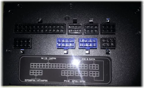 Review: Silverstone PSU Strider Gold S Series 550 W, ST55F-G 7 psu-modular ST55F-G