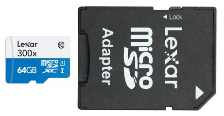 Review / Test: Lexar Micro SDXC 64gigas - Class 10 - UHS-1 3 lexar-sd