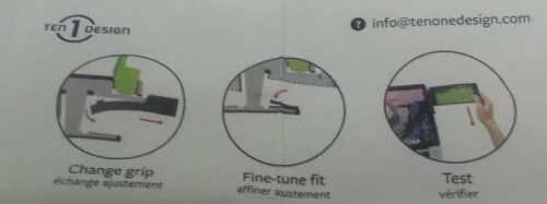 Test / Review: Clip attaches screen, Mountie by Ten One Design 4 manual mountie