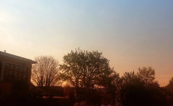 paysage avec degradé orange2