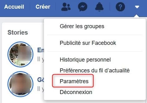 facebook settings