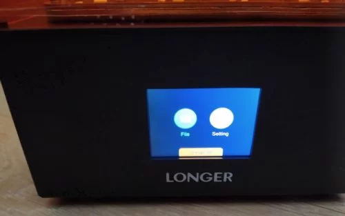 Test / Avis : Imprimante 3D SLA Longer Orange 30 5 ecran tactile orange 30 longer